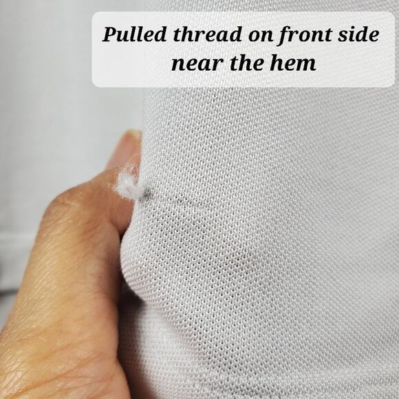 Lululemon Tech Pique Polo Shirt Men’s XXL New With Flaw Store Pull Activewear - Picture 5 of 11